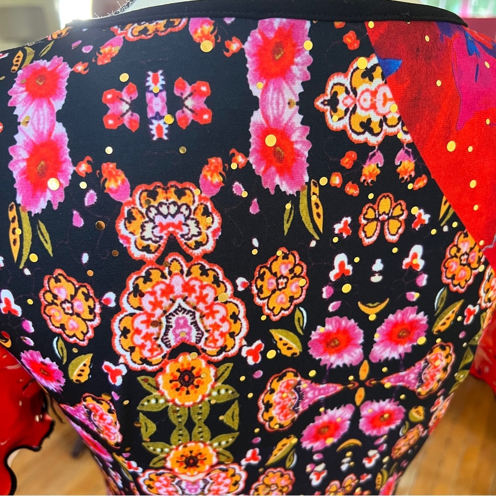 Joseph Ribkoff Multicolor Patterned Midi Dress - image 3